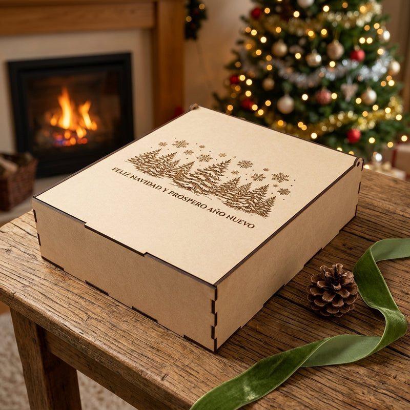 Caja de madera con tapa abatible manualidades recuerdo fiesta cajita regalo cualquier medidas personalizadas sobre medida