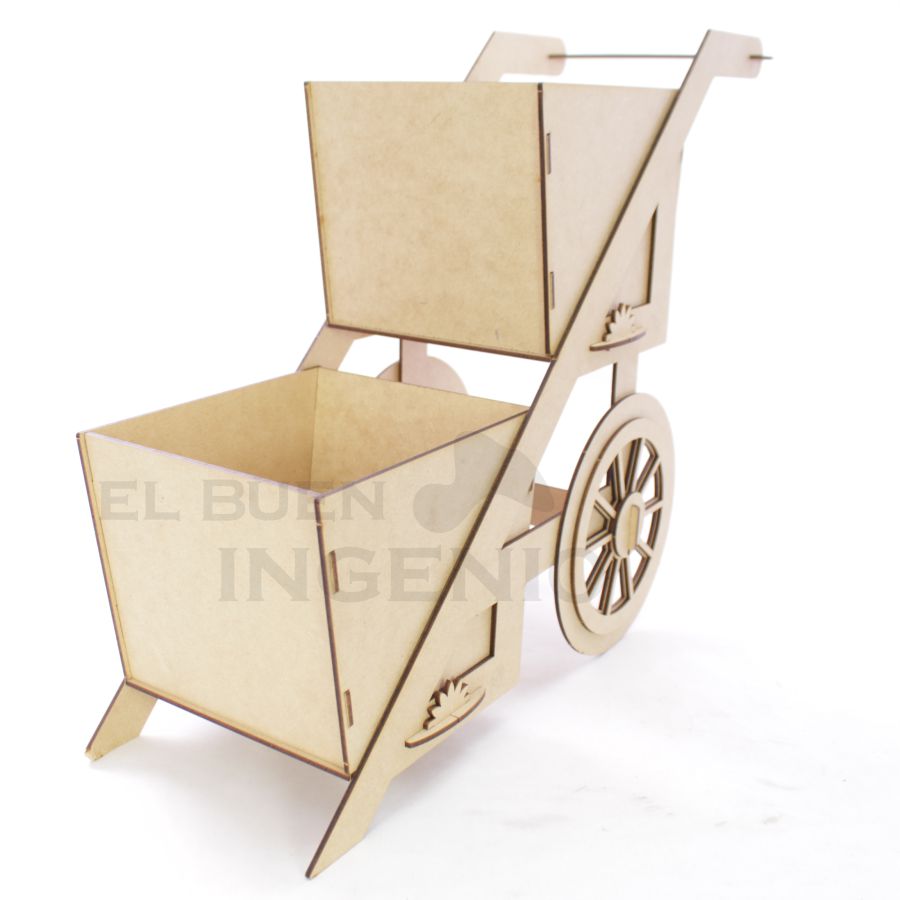 Carretilla Jardinera Economica para Mesa de dulces