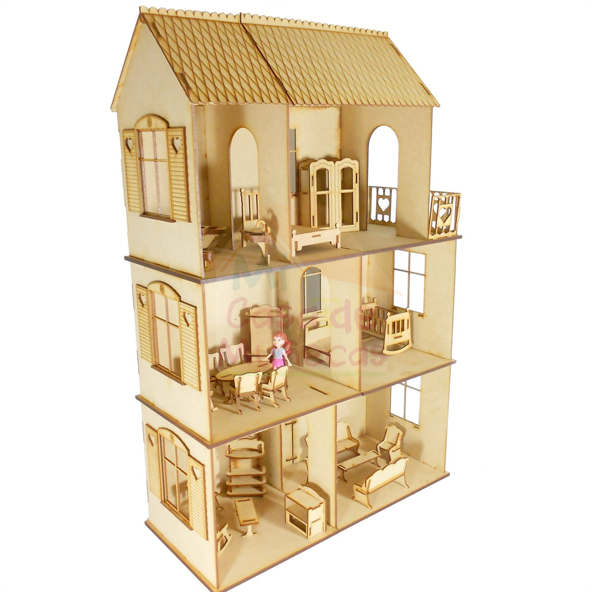 Casa de polly pocket o muñecas similares