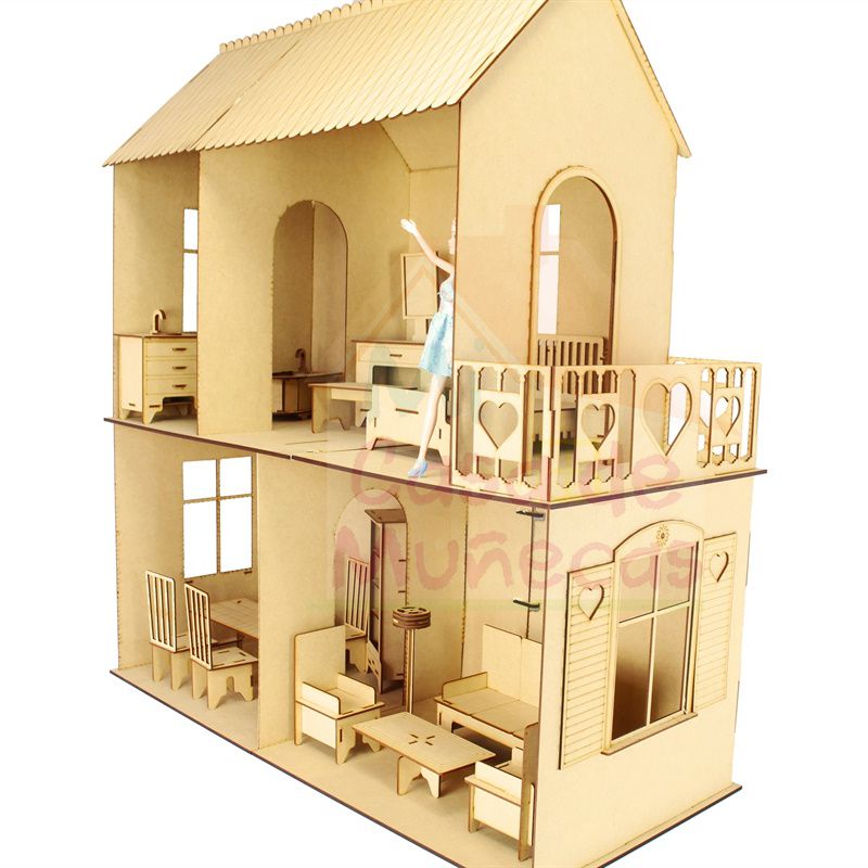 Casas de Barbie o tamaños similares