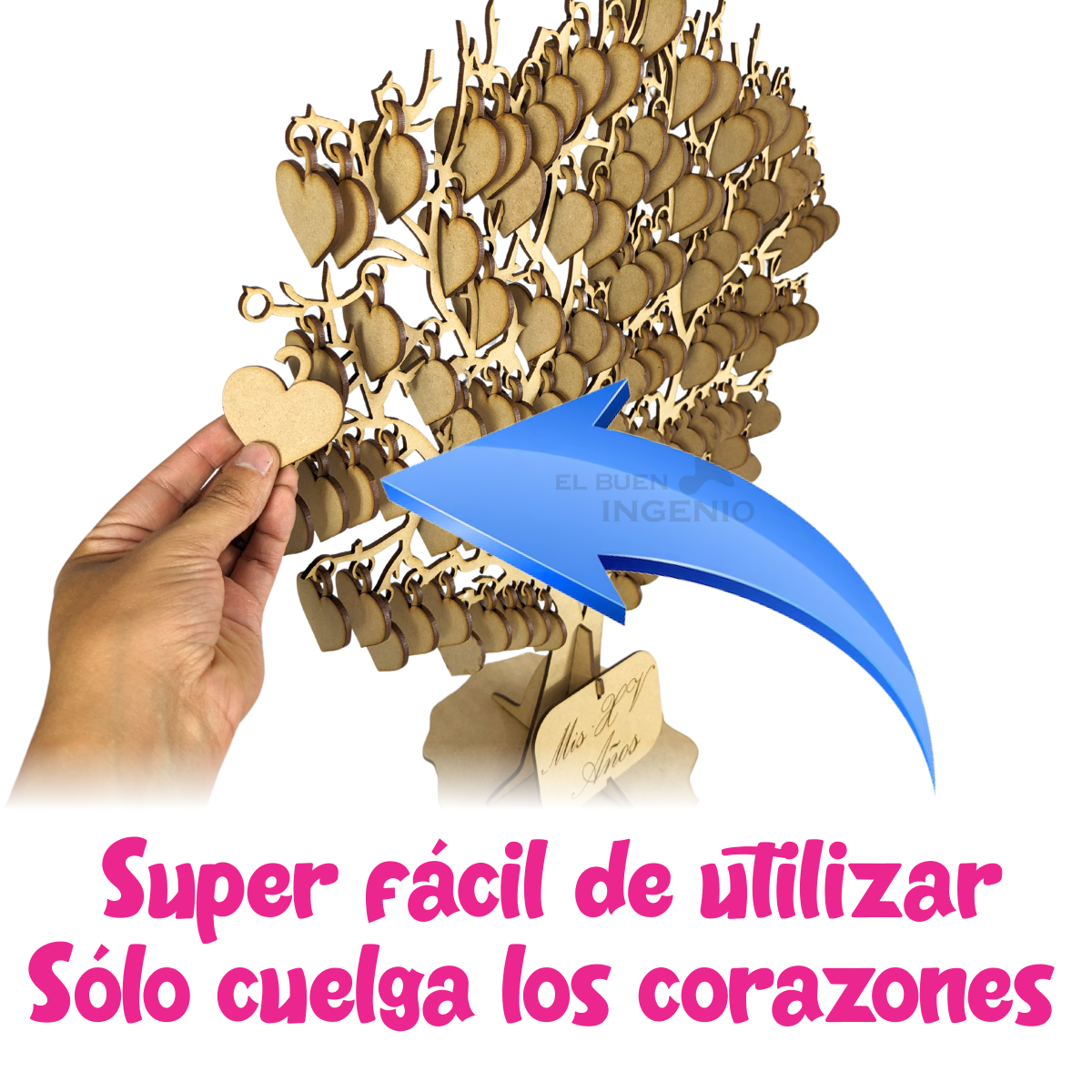 Arbol De Firmas XV Mariposas Otras Figura Letrero Bienvenida