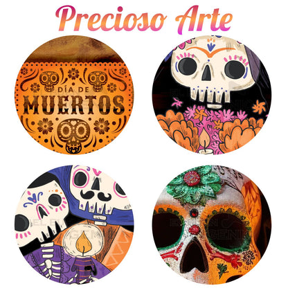 Lona impresa decoración altar ofrenda Dia de Muertos Halloween