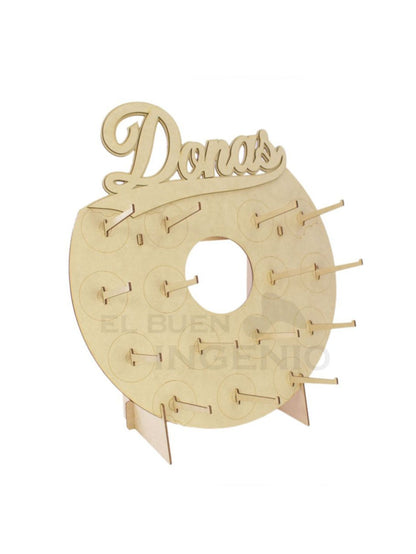 Base Para Donas Donero Exhibidor De Donas 15 para Mesa De Dulces