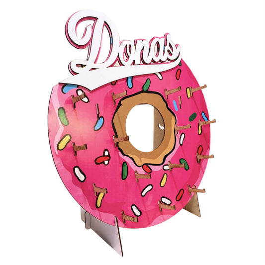 Base Para Donas Donero Exhibidor De Donas 15 para Mesa De Dulces