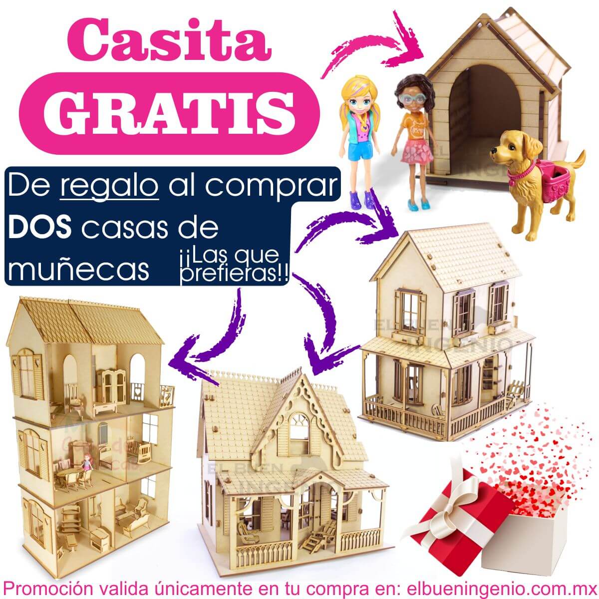 Casa de campo Polly sin muebles