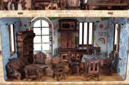 Casa de campo Decorada Polly II con muebles incluidos
