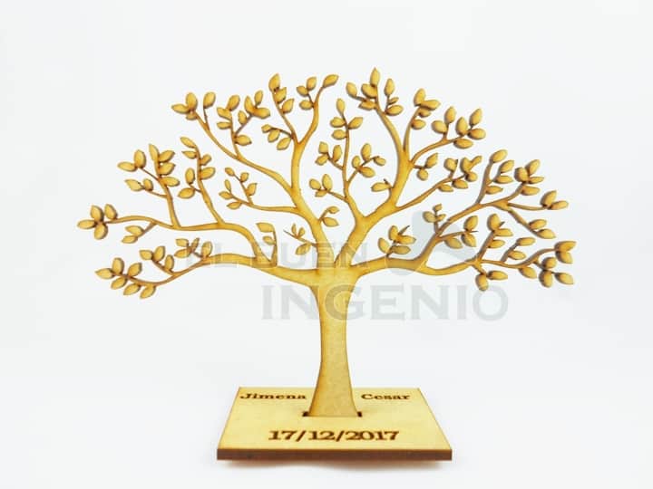 arbol como recuerdo para bautizo