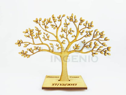 arbol como recuerdo para bautizo