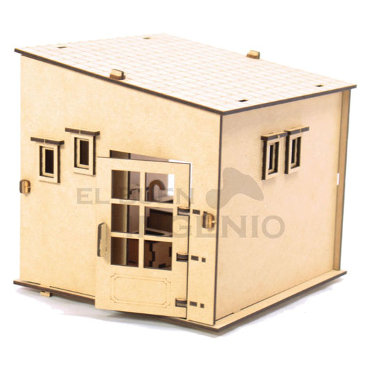 Set de baño para casas de muñecas de campo pequeñas