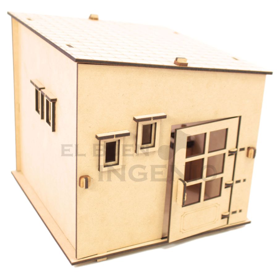 Set de baño para casas de muñecas de campo pequeñas