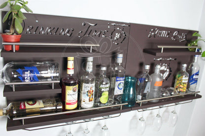Cantina Led Bar Iluminacion Multicolor Kit Dos Piezas Iluminadas