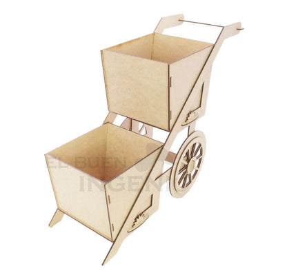 Carretilla Jardinera Economica para Mesa de dulces