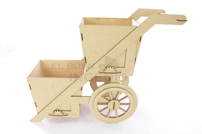 Carretilla Jardinera Economica para Mesa de dulces