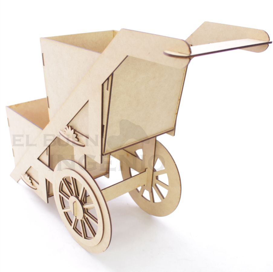 Carretilla Jardinera Economica para Mesa de dulces