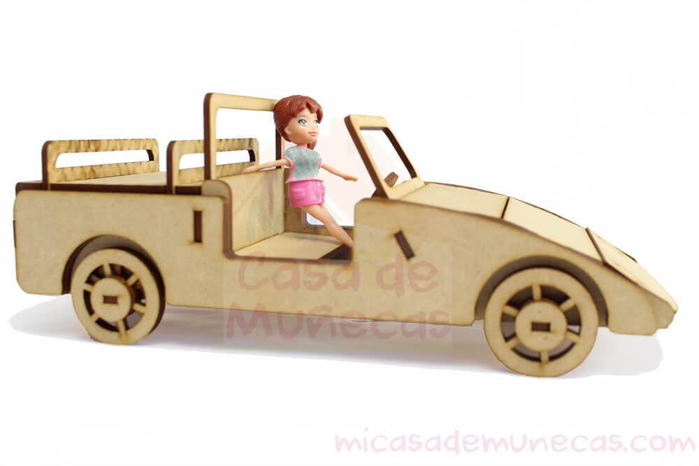 carro de muñecas polly