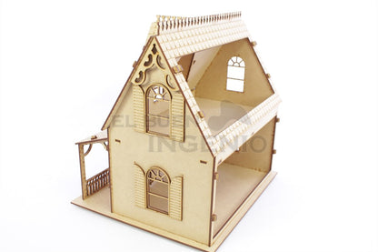 casa de muñecas polly pocket campo