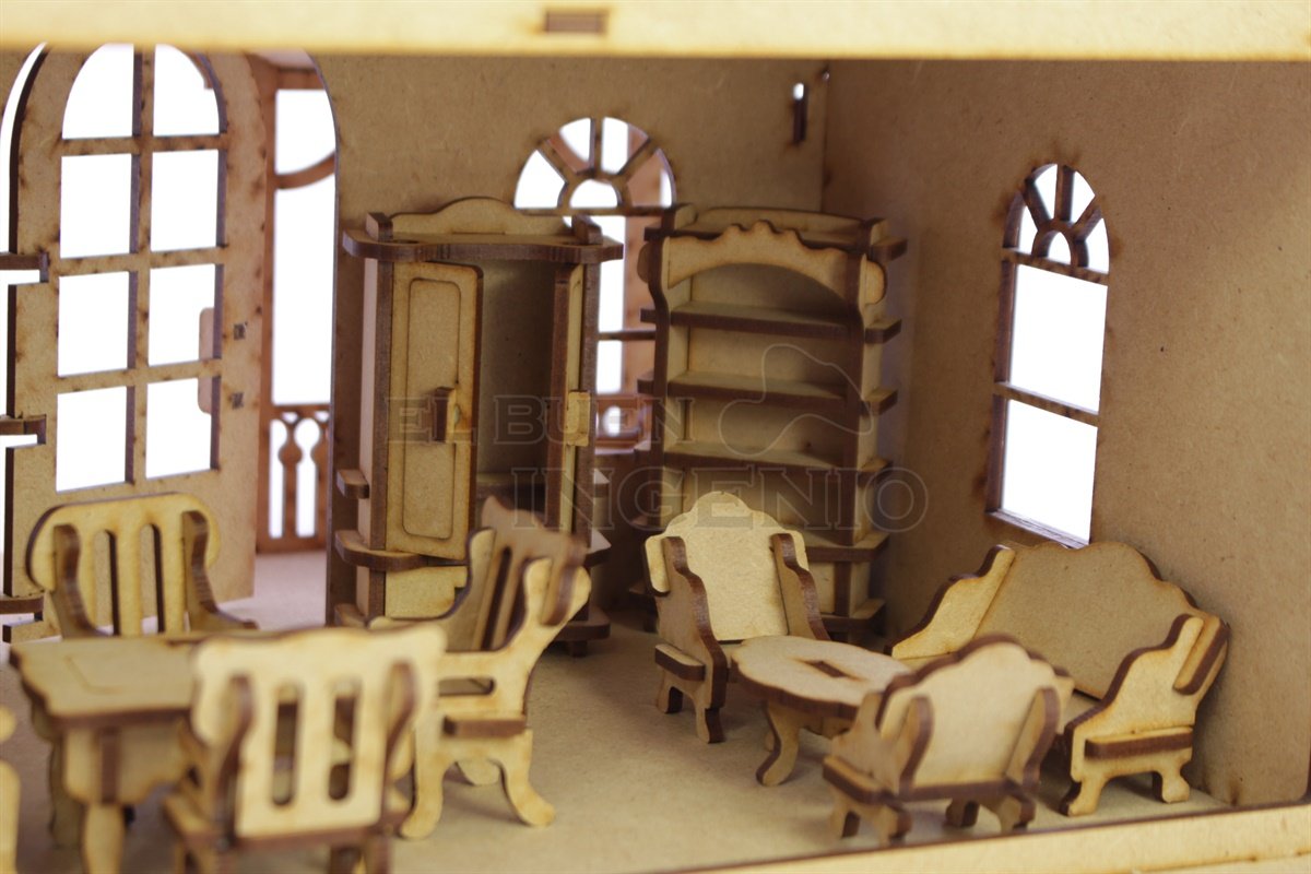 sala para muñecas