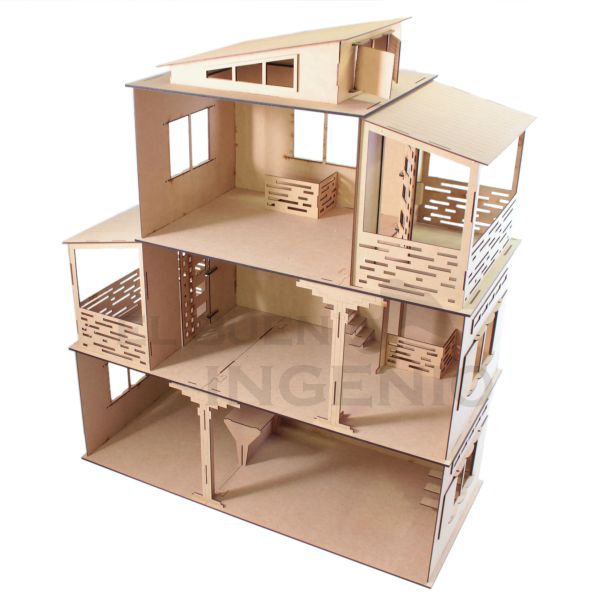 Casa de Barbie Moderna no incluye muebles