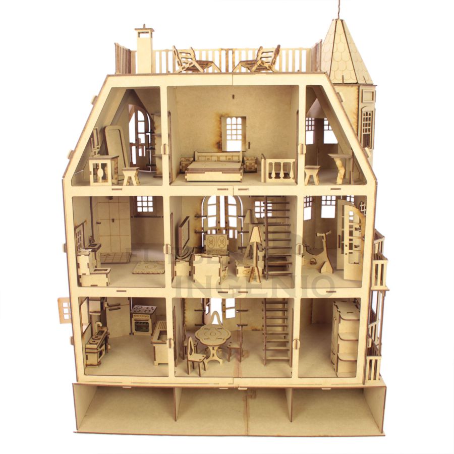 Victoriana Amazon Casa De Muñecas Casitas Milanuncios Casa De MuÃ