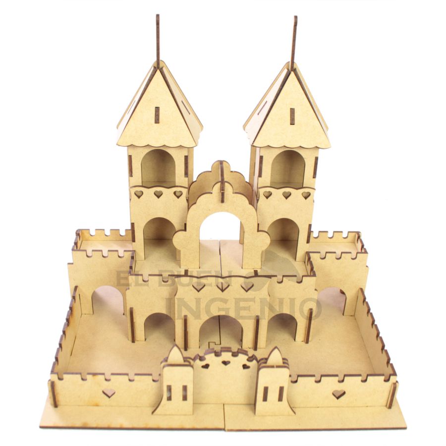 Castillo 1 para figuras pequeñas por ejemplo Lego