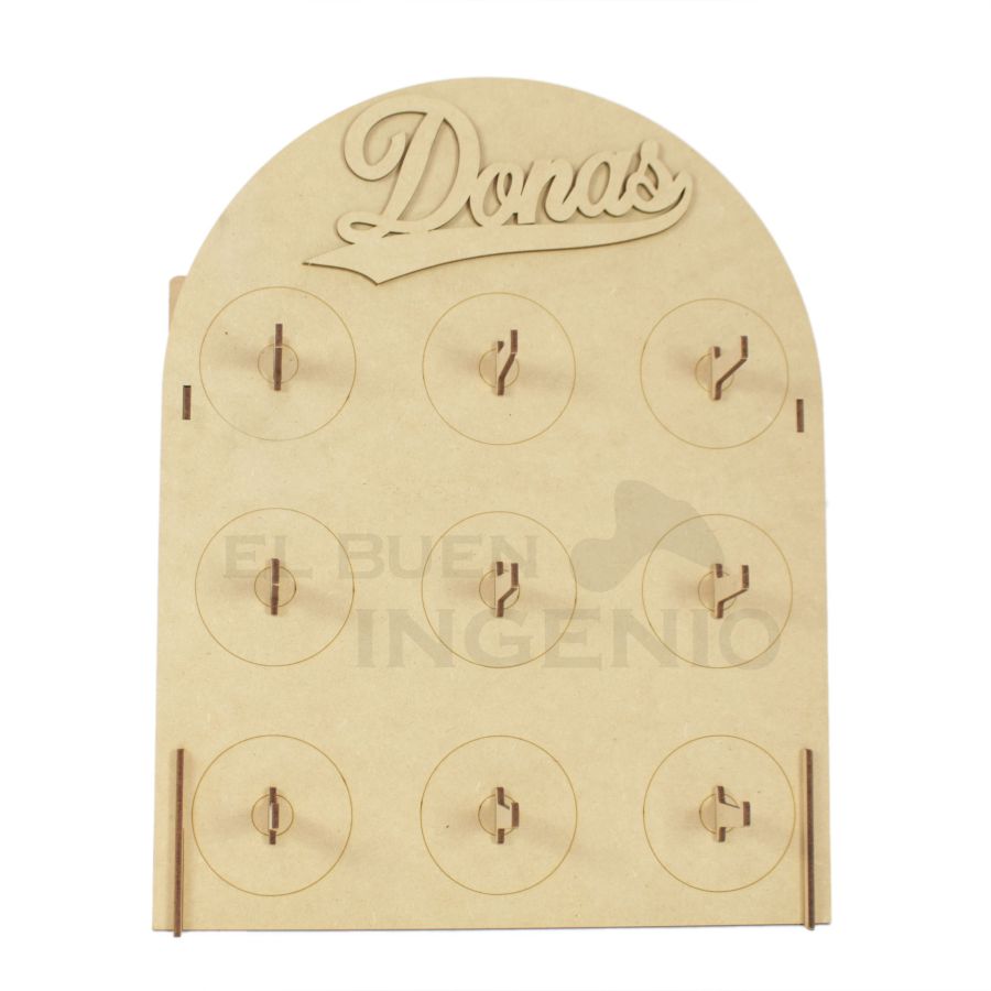 Base exhibidor de donas Donero 9 donas