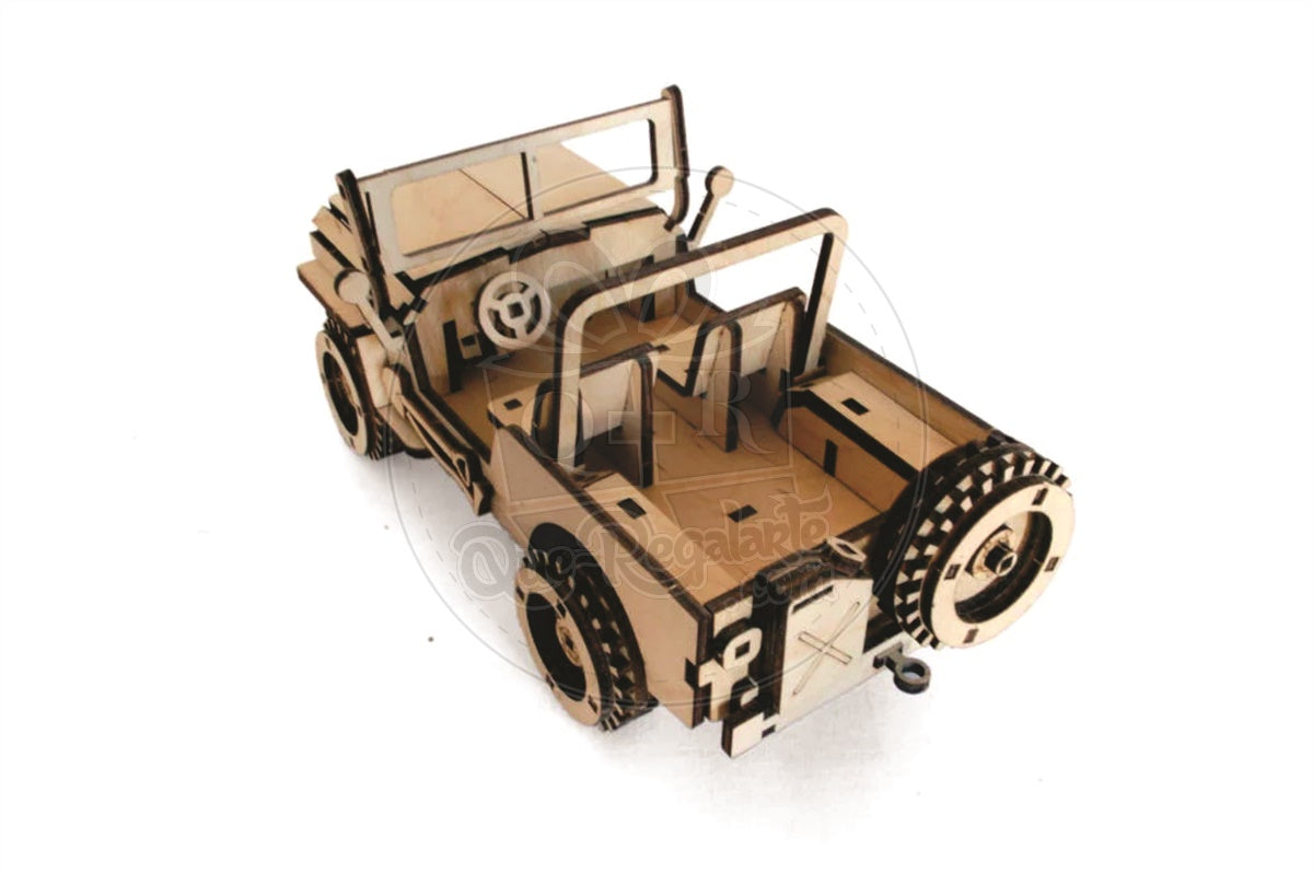 Jeep Rompecabezas 3D
