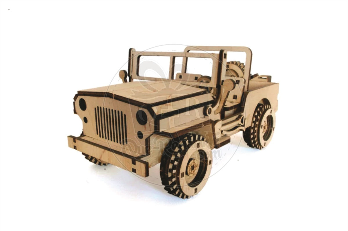 Jeep Rompecabezas 3D