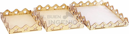 Mesa de dulces Bautizo Estrellas