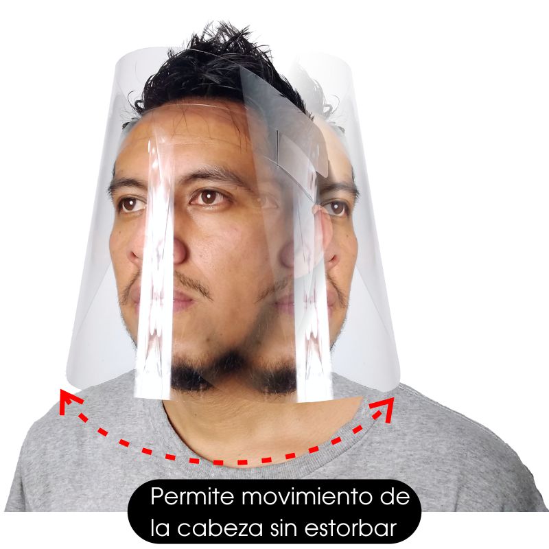 Kit 10 Mascarillas Caretas Protectores Facial Con 12 Pares Guantes