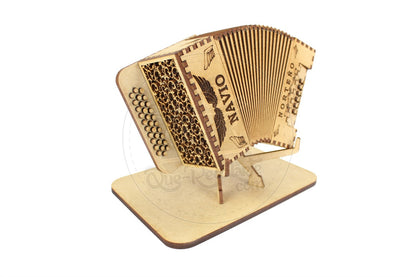 Mini Acordeon con Logo Ideal Para Regalar A Un Musico