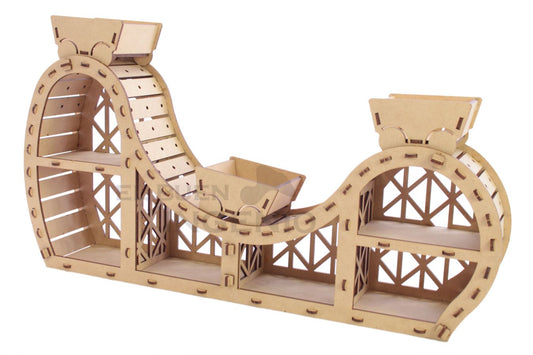 Montaña Rusa para mesa de dulces