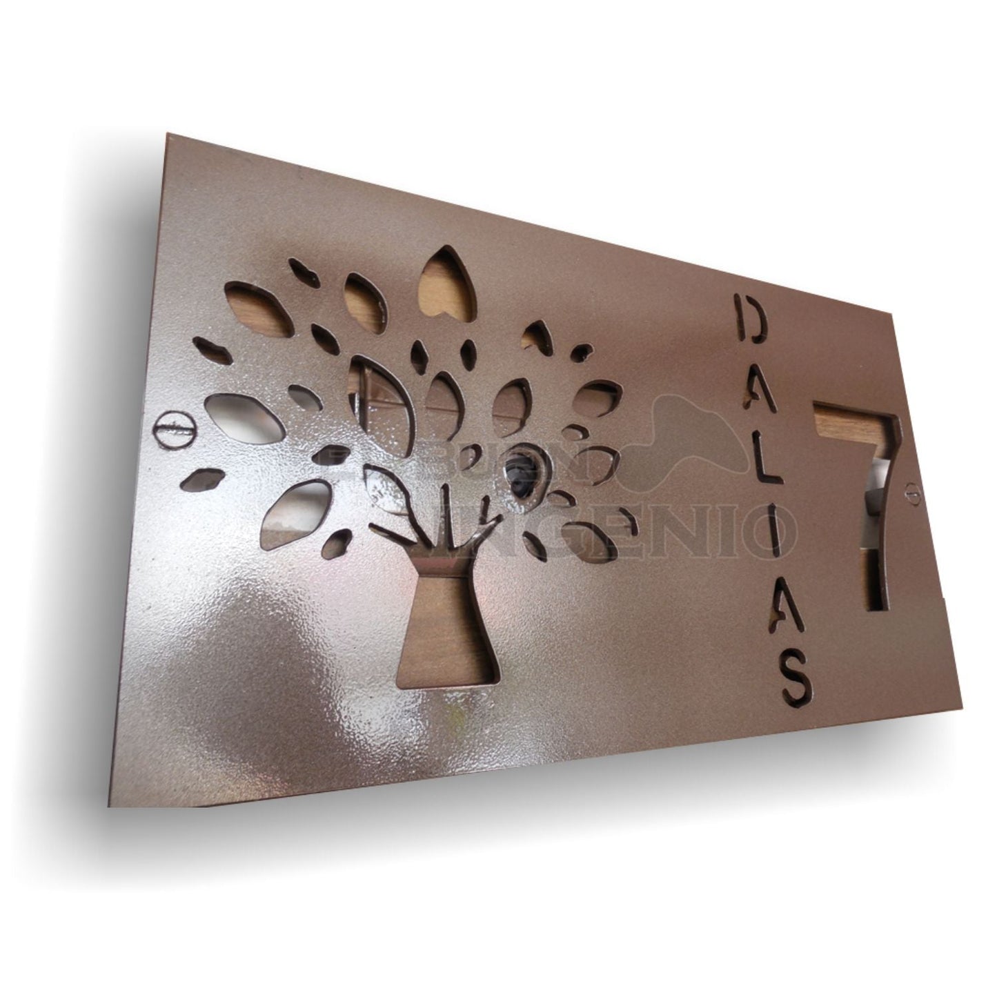 Numero Residencial Exterior en medida 35cm x 25cm