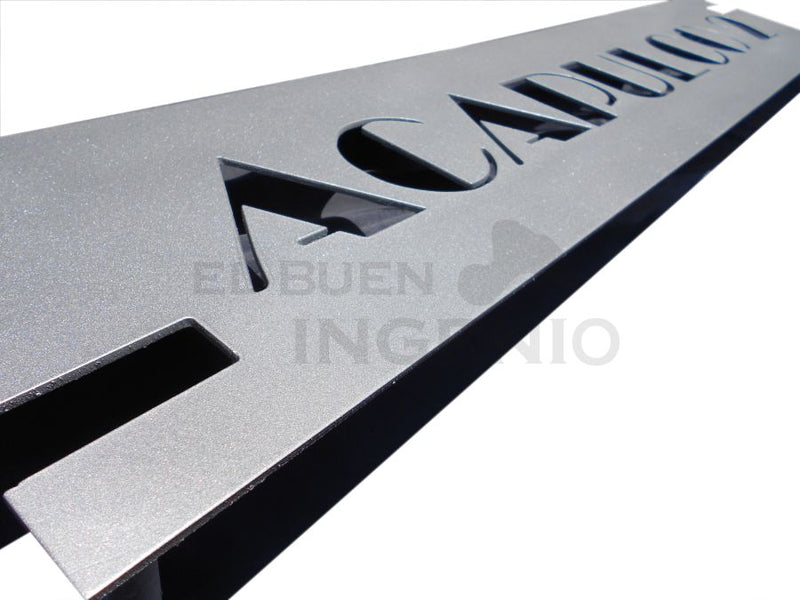 Numero Residencial Exterior Minimalista Largo