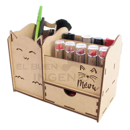 Organizador de Maquillaje Gato Michis