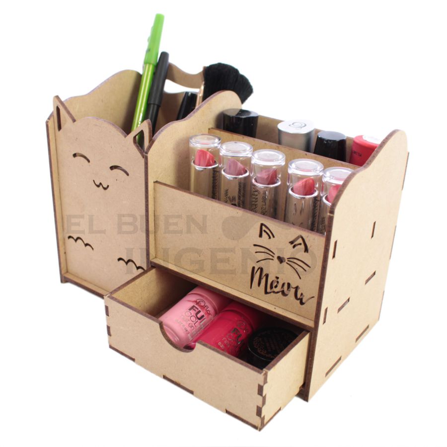 Organizador de Maquillaje Gato Michis