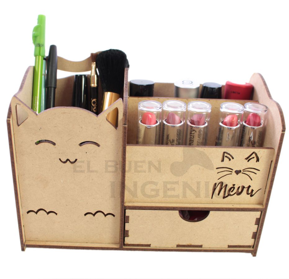 Organizador de Maquillaje Gato Michis