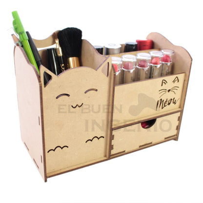 Organizador de Maquillaje Gato Michis