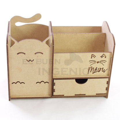 Organizador de Maquillaje Gato Michis