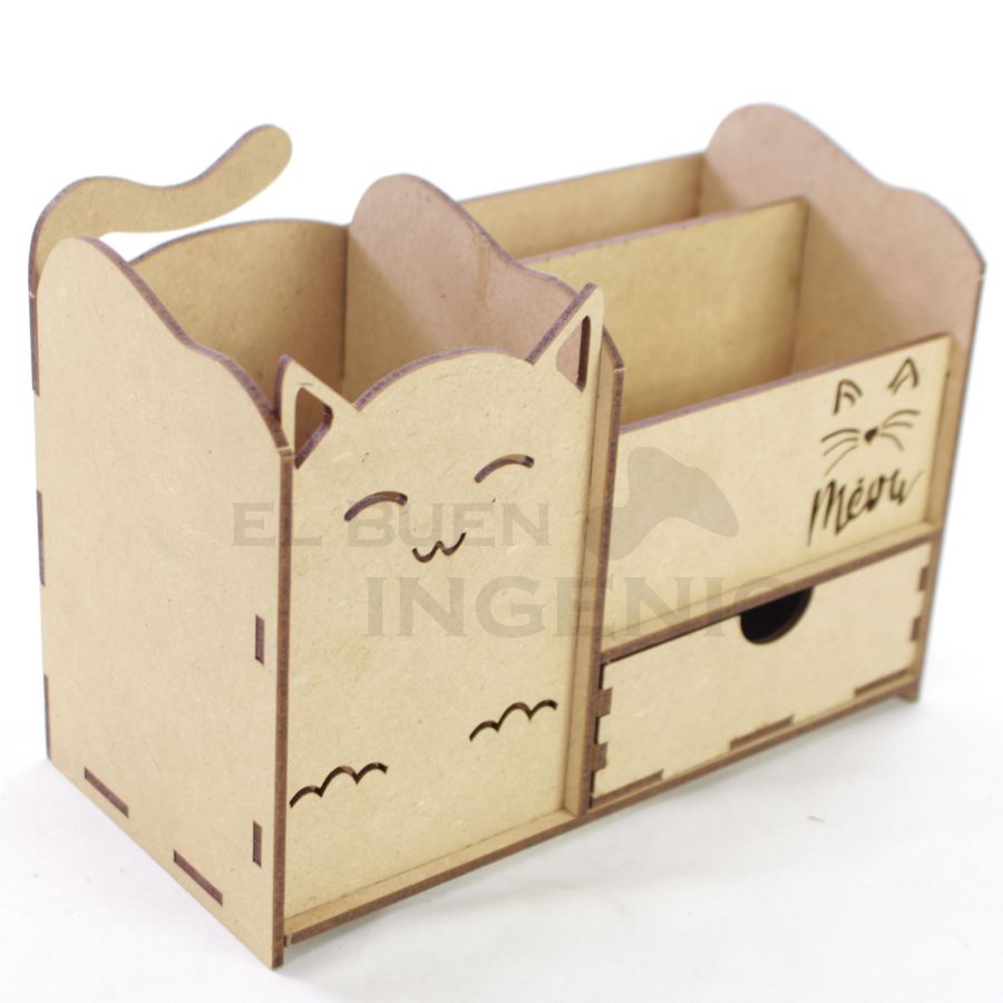 Organizador de Maquillaje Gato Michis