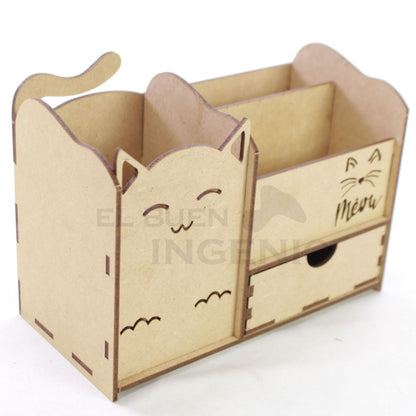 Organizador de Maquillaje Gato Michis