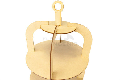 Pajarera base para cupcakes