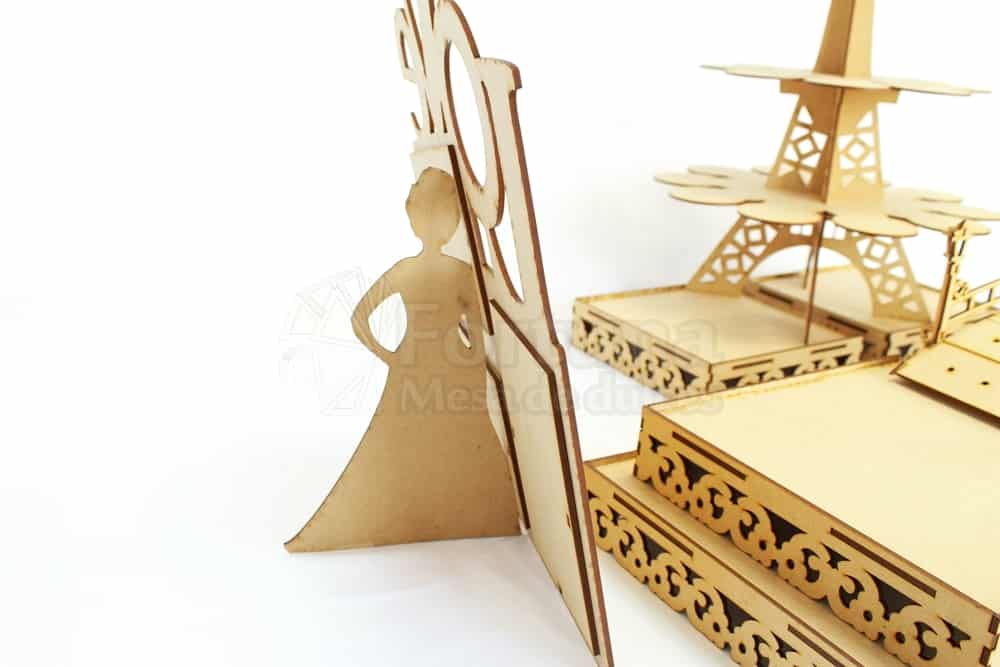 Porta retratos de mesa de dulces xv años