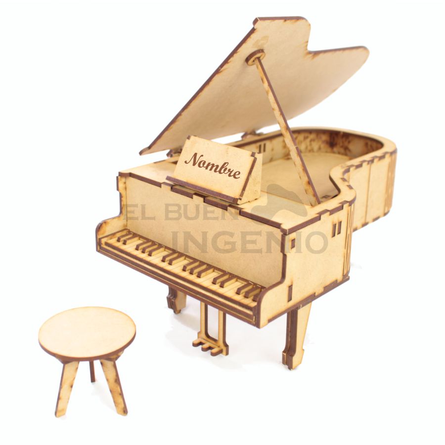 Piano de cola Rompecabezas 3D Regalo Para Musicos