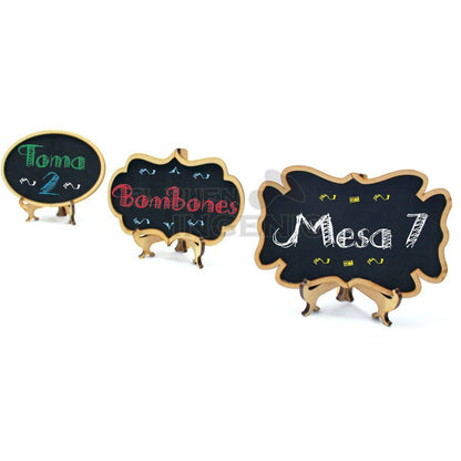 Kit Original con Pizarrones Bases cupcakes