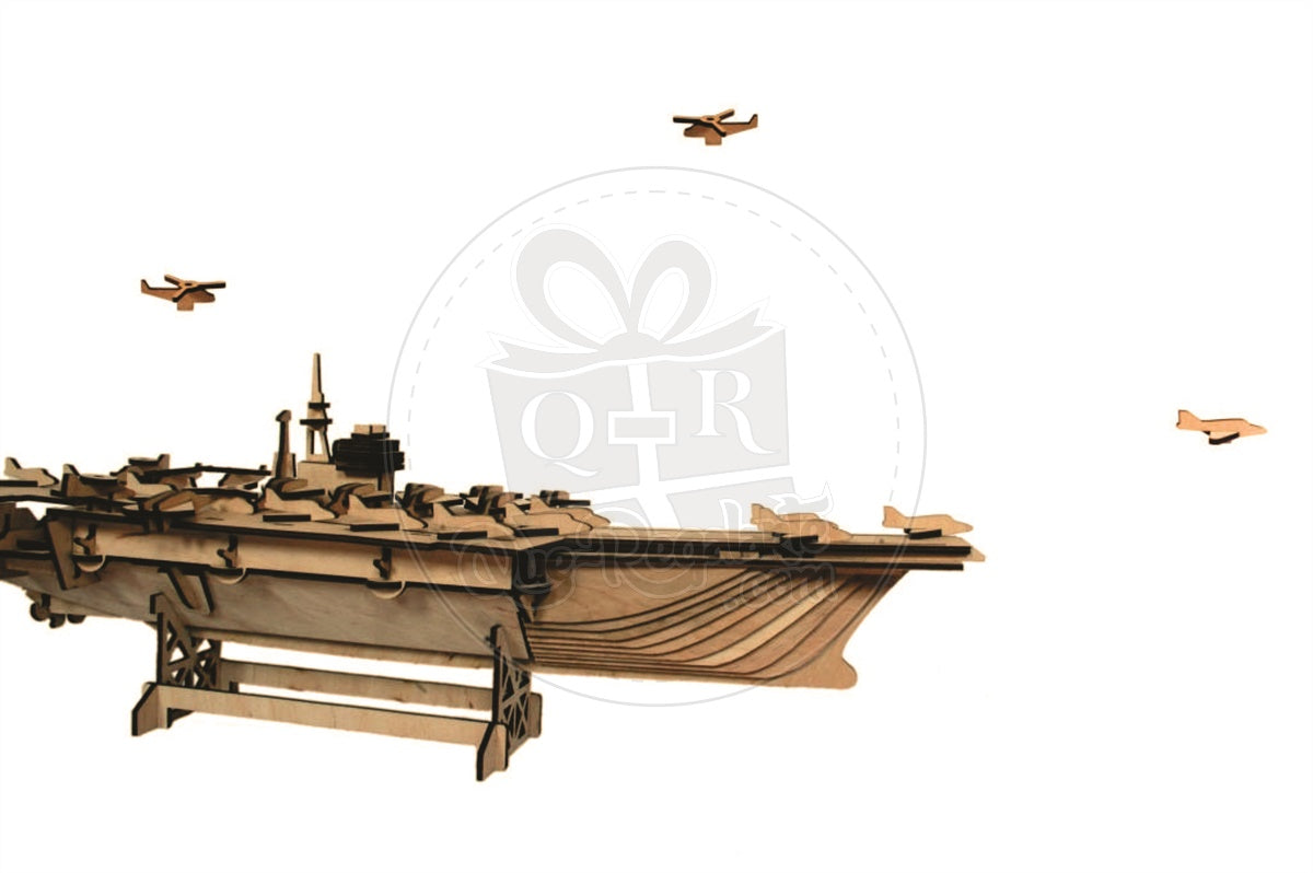 Portaaviones Rompecabezas 3D