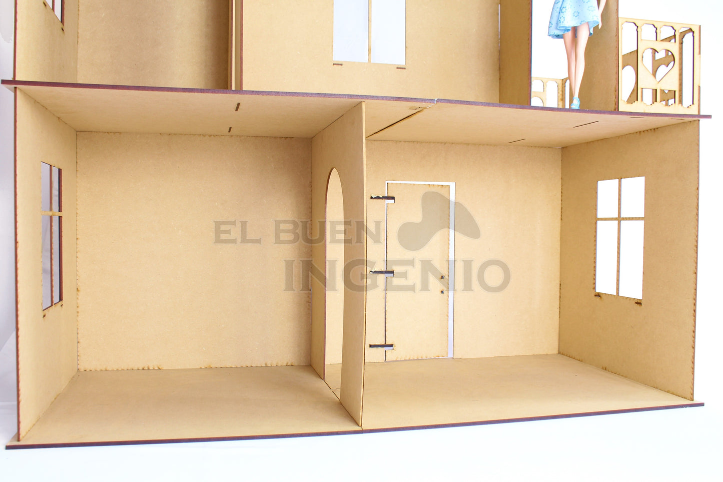 Casa de munecas barbie C2L Sin Muebles