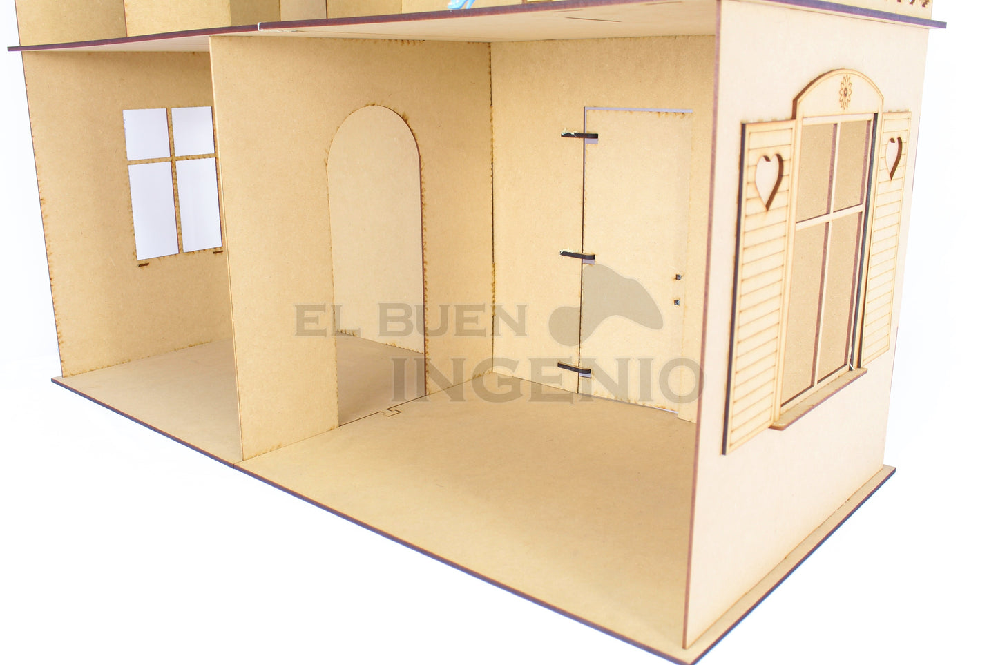 Casa de munecas barbie C2L Sin Muebles