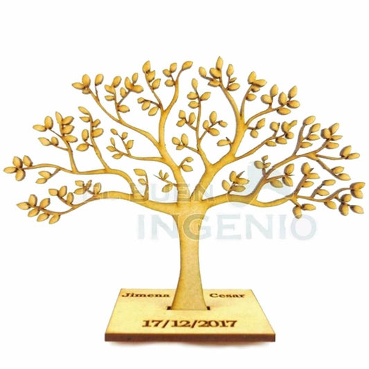 Recuerdo para bautizo arbol de la abundancia