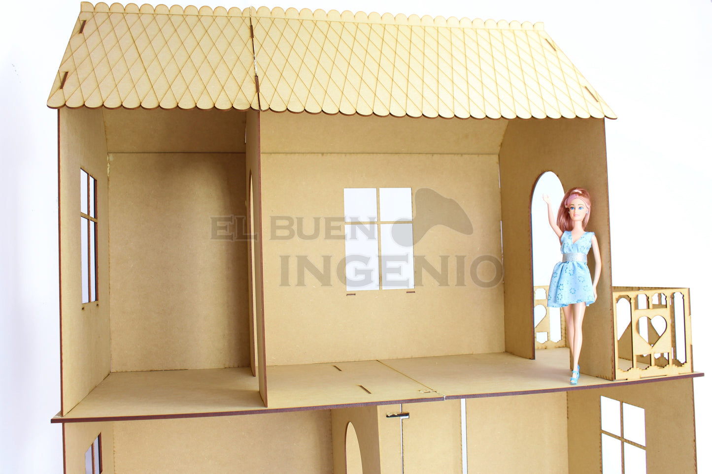 Casa de munecas barbie C2L Sin Muebles