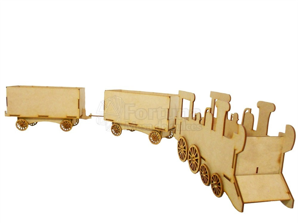 Tren dulcero o centro de mesa